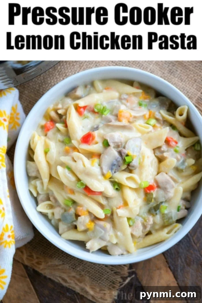 instant pot lemon chicken casserole