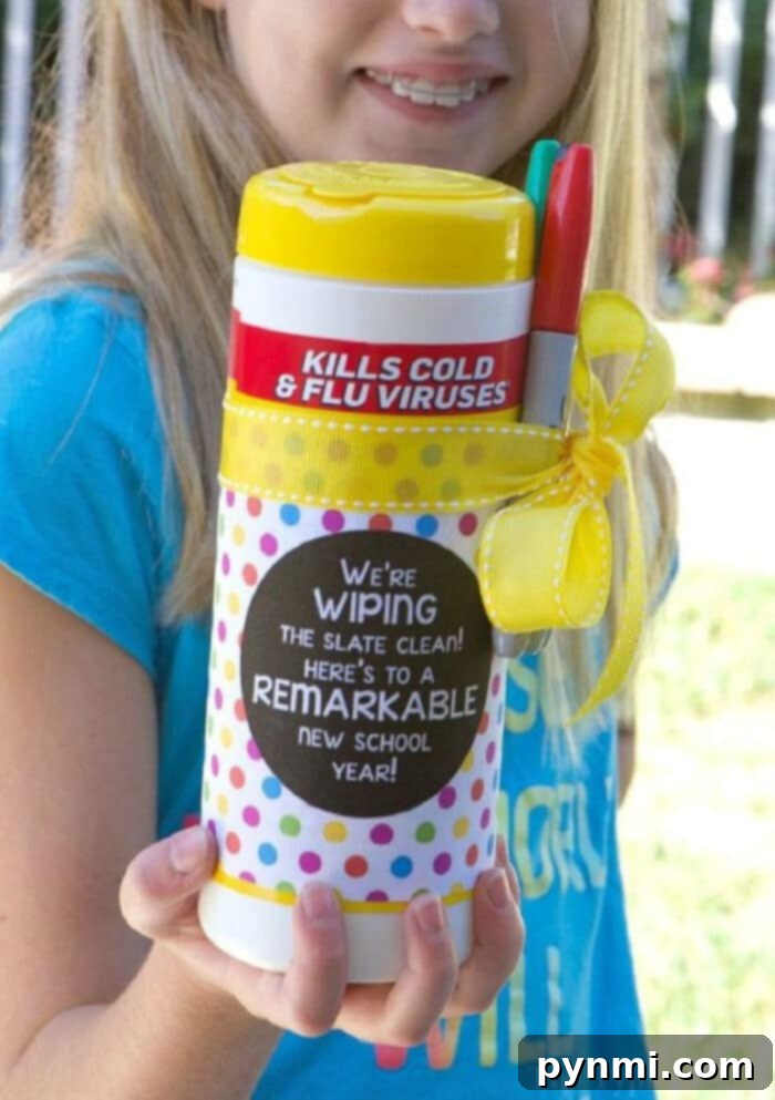 Free Back to School Teacher Survival Kit printables! Here's what you need to make a Teacher gift that will be the hit of the classroom. printable teacher survival kit with custom tags