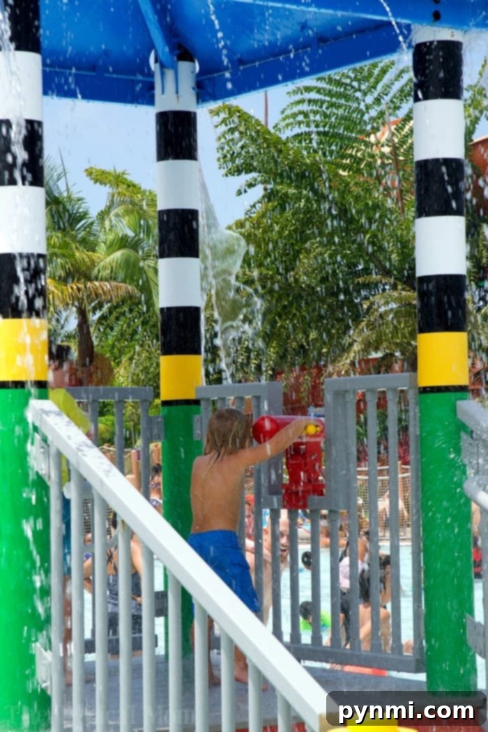 Central Hub of Legoland CHIMA Waterpark: Fun for All Ages Legoland CHIMA Waterpark Central Feature