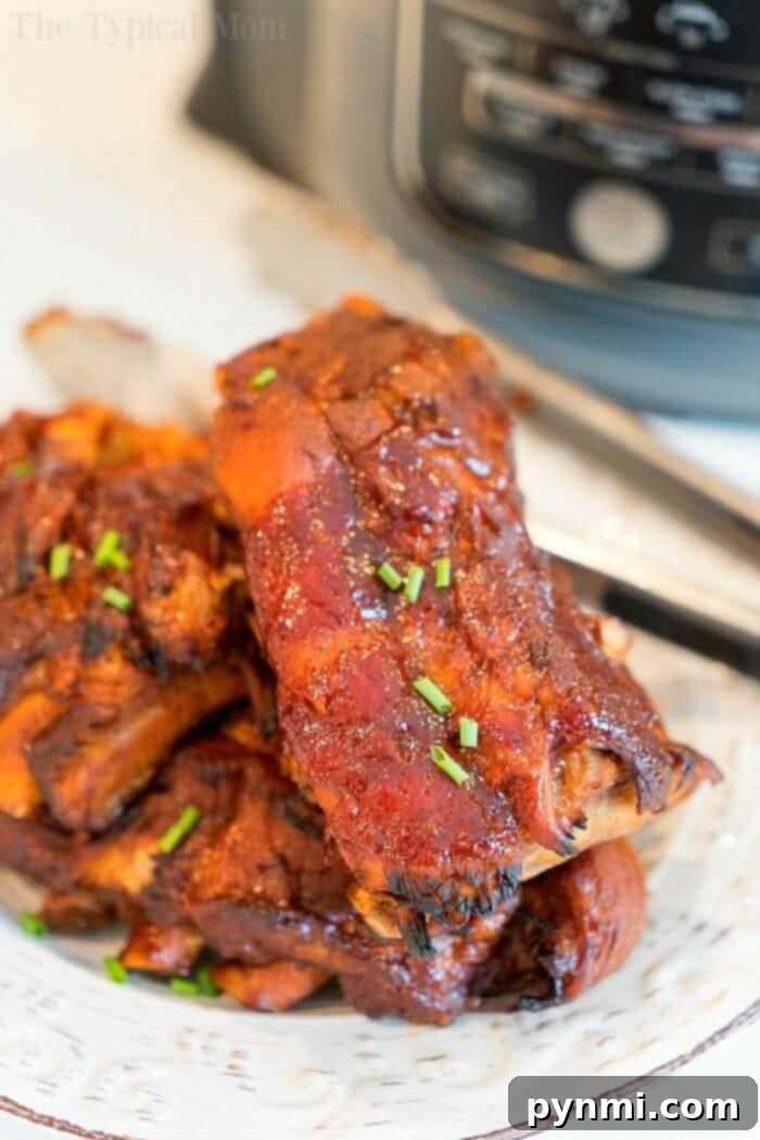 Fall-Off-The-Bone Instant Pot Teriyaki Ribs 8 ninja foodi ribs recipe