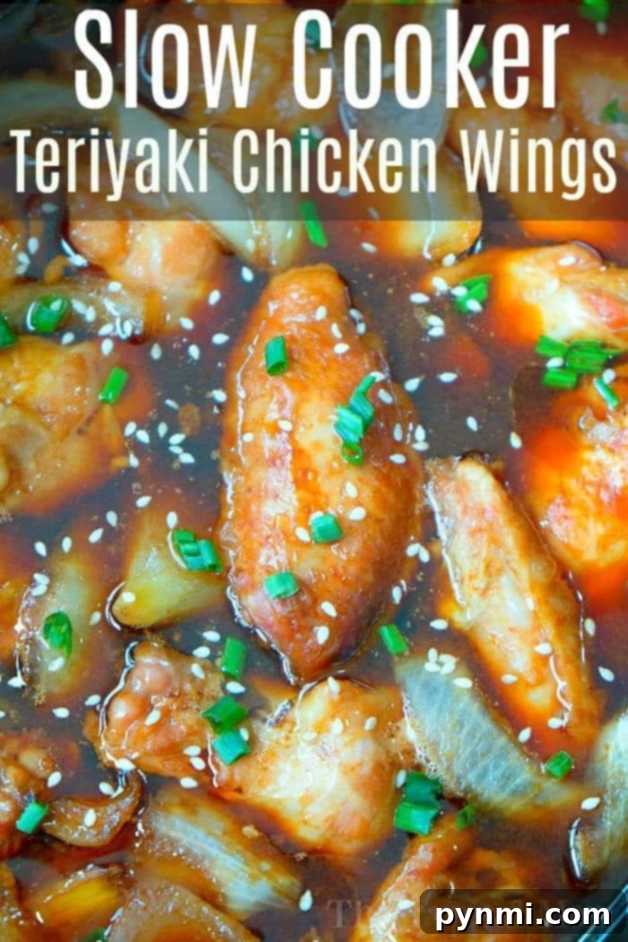 slow cooker teriyaki wings with bottled sauce