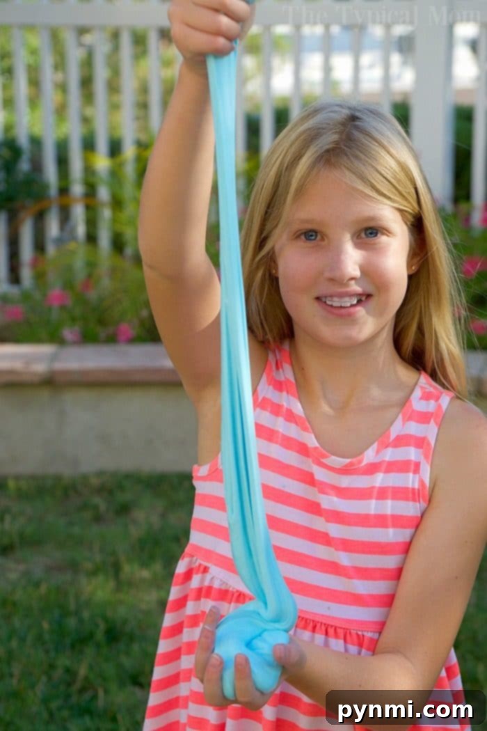 Learn how to make fluffy slime with just 3 simple ingredients and no borax! A super fun, kid-safe slime recipe that feels incredibly soft and can be made in any color. Simple, enjoyable, and safe! how to make fluffy slime with 3 ingredients