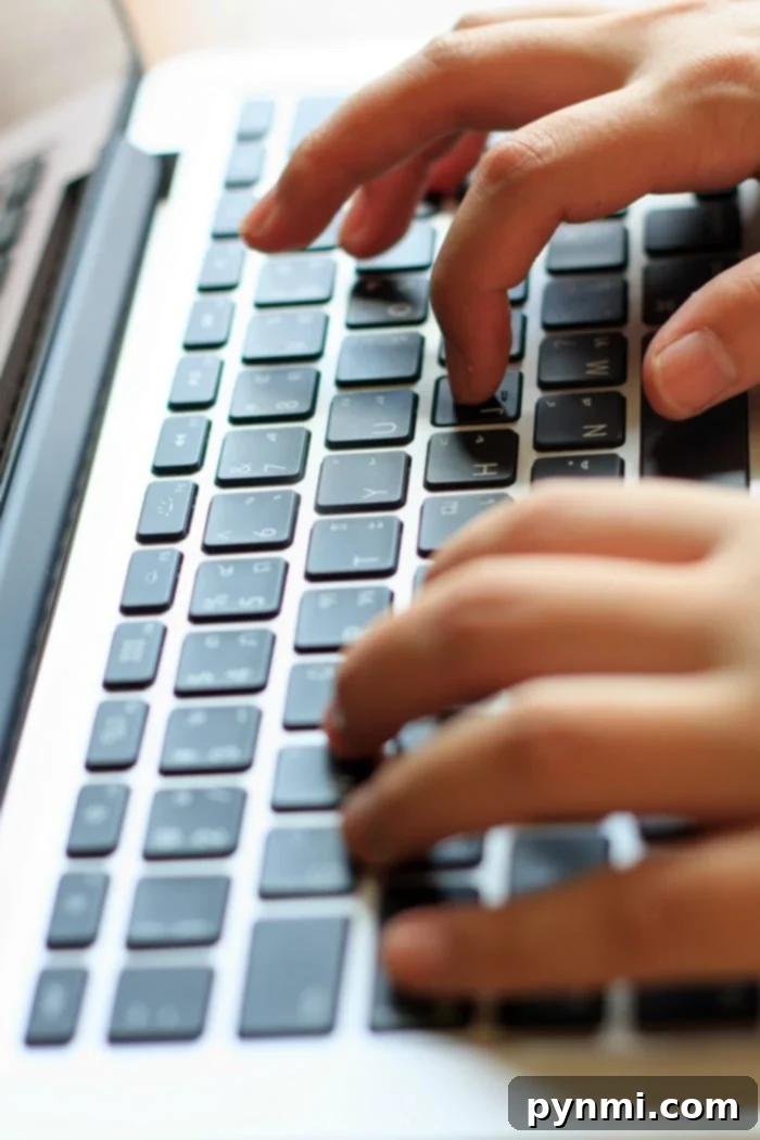 Preparing Your Home for Rental Success 2 Professional property manager typing