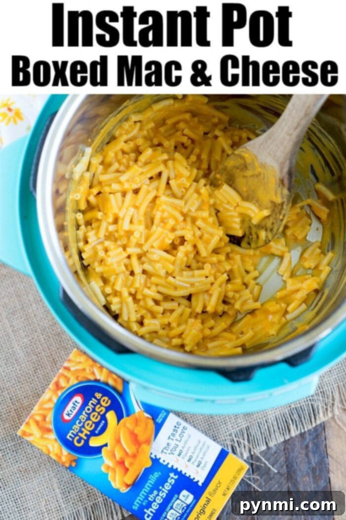 Boxed Mac and Cheese in a pressure cooker! #instantpotrecipes #macaroniandcheese #kraft #boxed #thetypicalmom boxed mac and cheese instant pot - classic macaroni and cheese cooked quickly