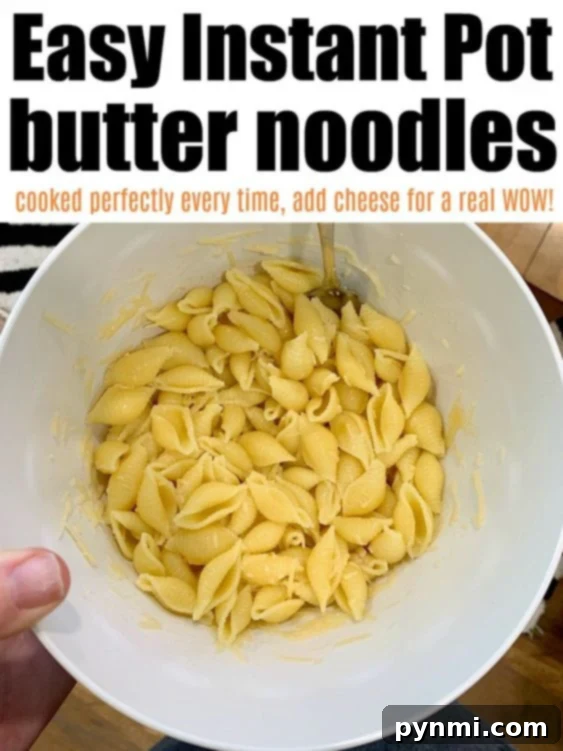 Instant Pot butter noodles instant pot butter noodles pasta recipe