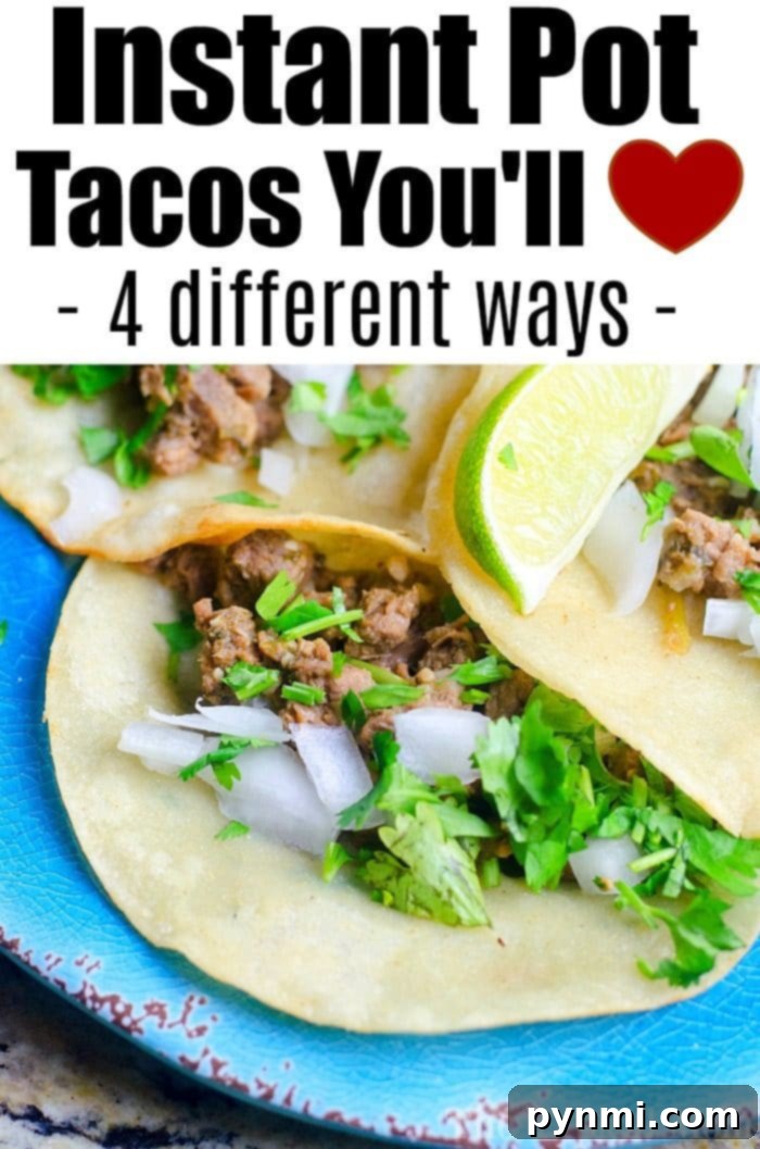 Instant Pot Tacos