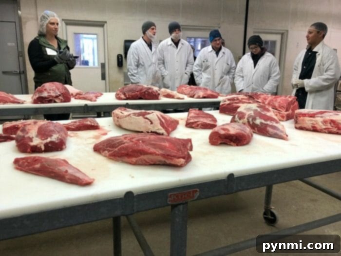 Amarillo: The Home of Texas Beef 4 Various beef cuts prepared and displayed at West Texas A&M Beef Research Center