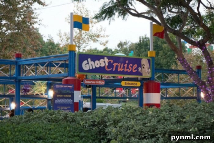 Legoland Brick or Treat special event decorations