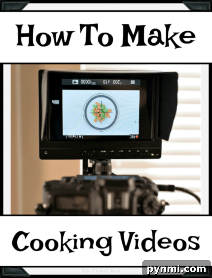 A visual guide showing the ideal equipment setup for creating quick cooking videos at home. Essential equipment setup for quick cooking videos at home