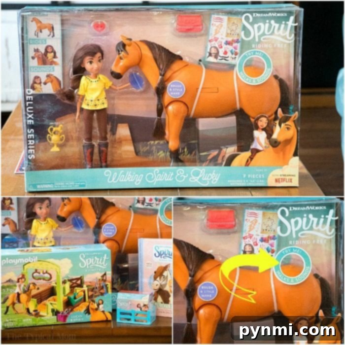 Spirit Riding Free Walking Horse and Lucky Play Set Spirit Riding Free Walking Horse Toy