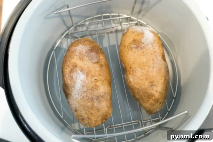 ninja foodi baked potatoes 2