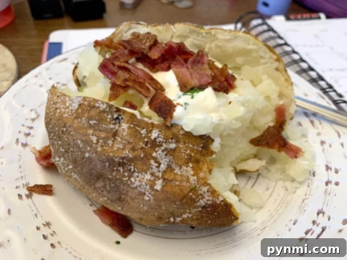 air fryer baked potatoes 2