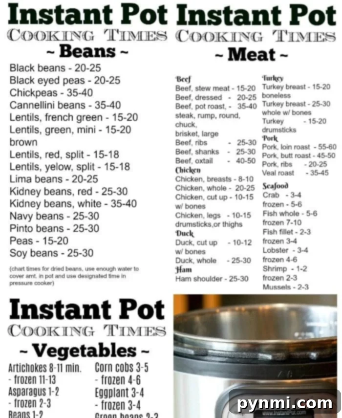 Visual Comparison: Slow Cooker vs Instant Pot Cooking Times Slow Cooker vs Instant Pot Comparison Chart