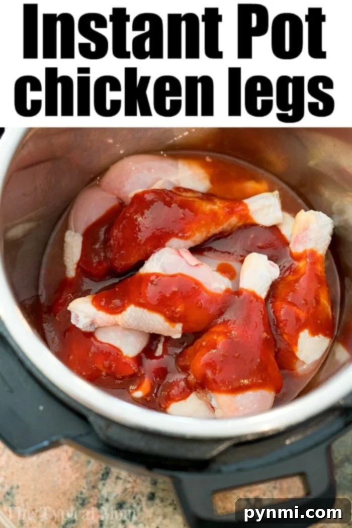 Irresistible Instant Pot Chicken Legs instant pot chicken legs