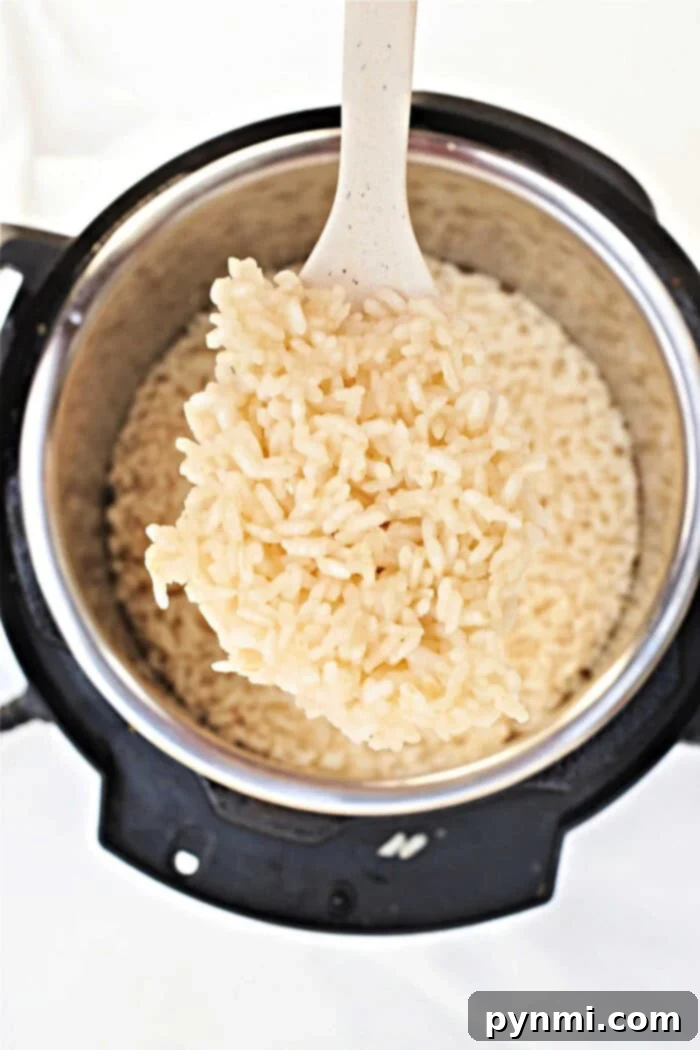 2 Cups Instant Pot White Rice