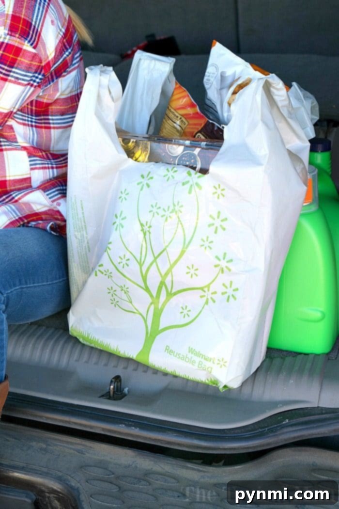 Aisle Adventure Hunt 6 Parent happily loading online grocery order into the car at a pickup station, illustrating the convenience and ease of the service.