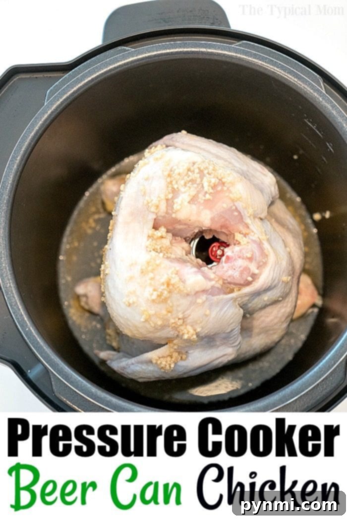Delicious 3-Ingredient Instant Pot Recipes including Chicken, Sides, and Desserts Moist and Flavorful Pressure Cooker Beer Can Chicken