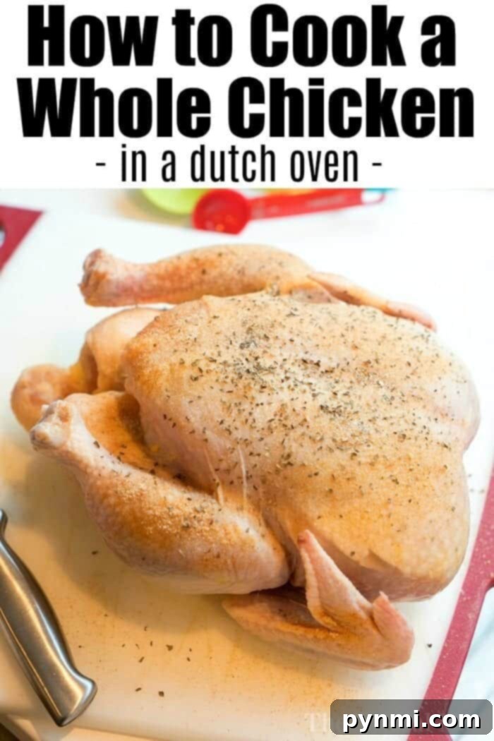 dutch oven whole chicken