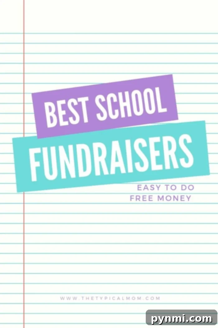 best school fundraisers 2 - highlighting diverse fundraising methods