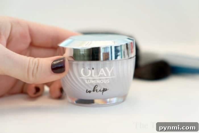 Radiant Skin Beyond Forty 4 Olay Luminous Whips - Moisturizer for mature skin