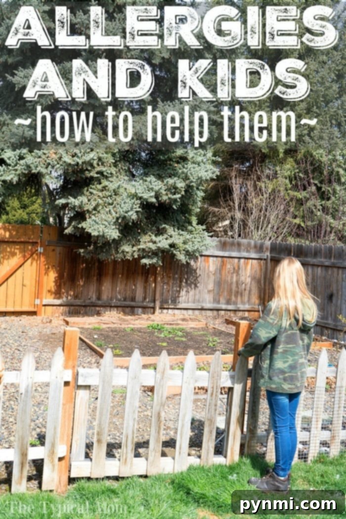 Smiling child enjoying the outdoors, symbolizing effective allergy relief for kids