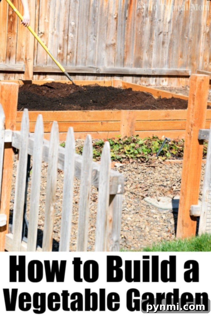 Plan your planting schedule for a successful harvest. Various garden tools including a trowel, gloves, and a garden planner laid out on a wooden surface next to planted seedlings, illustrating garden preparation.