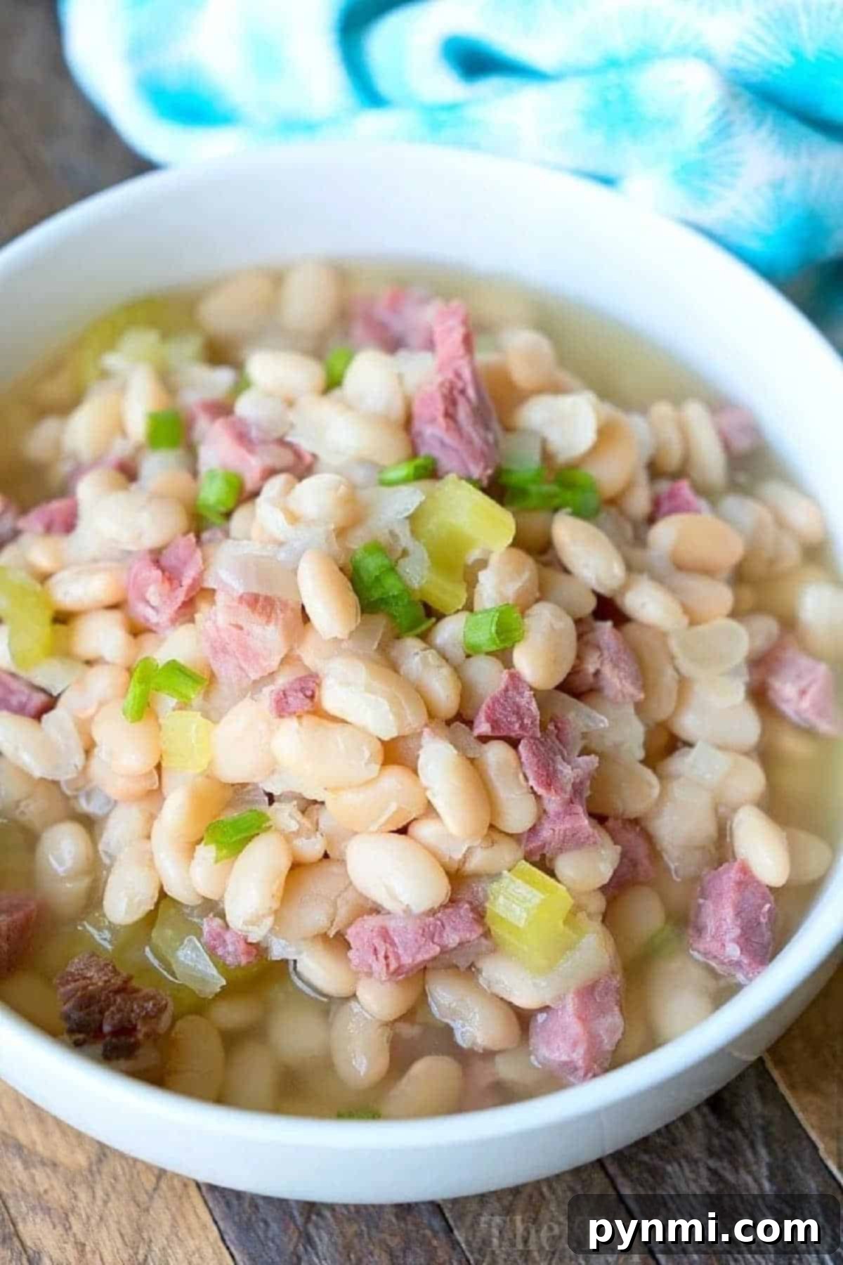 Comforting Instant Pot Ham and Beans 2 pressure-cooker-ham-and-beans