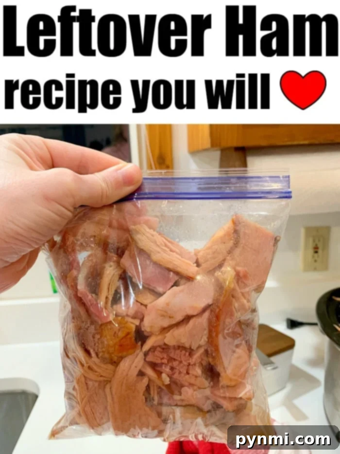 Comforting Instant Pot Ham and Beans 3 leftover ham recipe