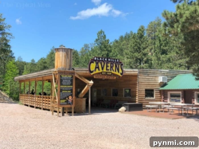 Black Hills Caverns: An accessible underground wonder Entrance to Black Hills Caverns, a family-friendly cave adventure