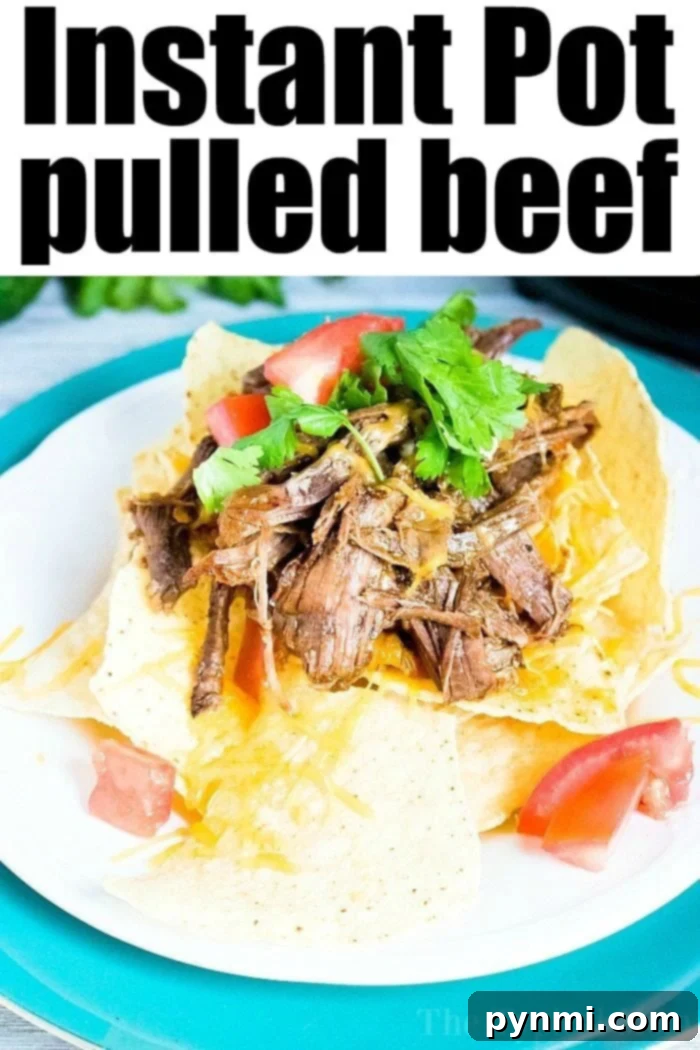 Pressure Cooker Shredded Beef for Tacos - A family-friendly dinner idea.