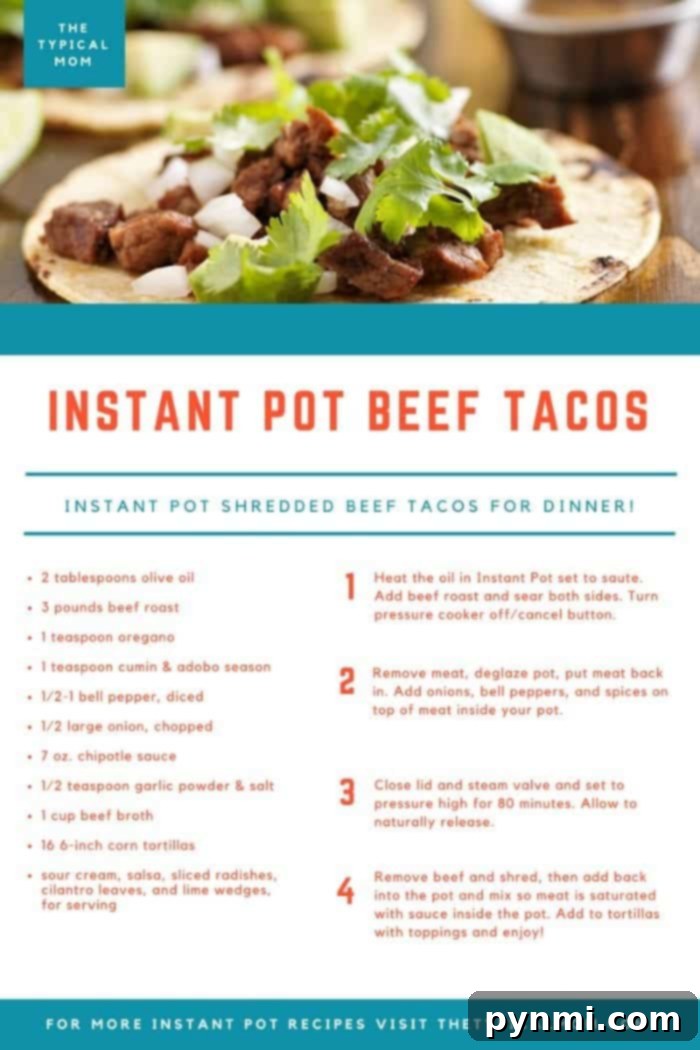 Carne Deshebrada Instant Pot - Authentic flavors, easy cooking.