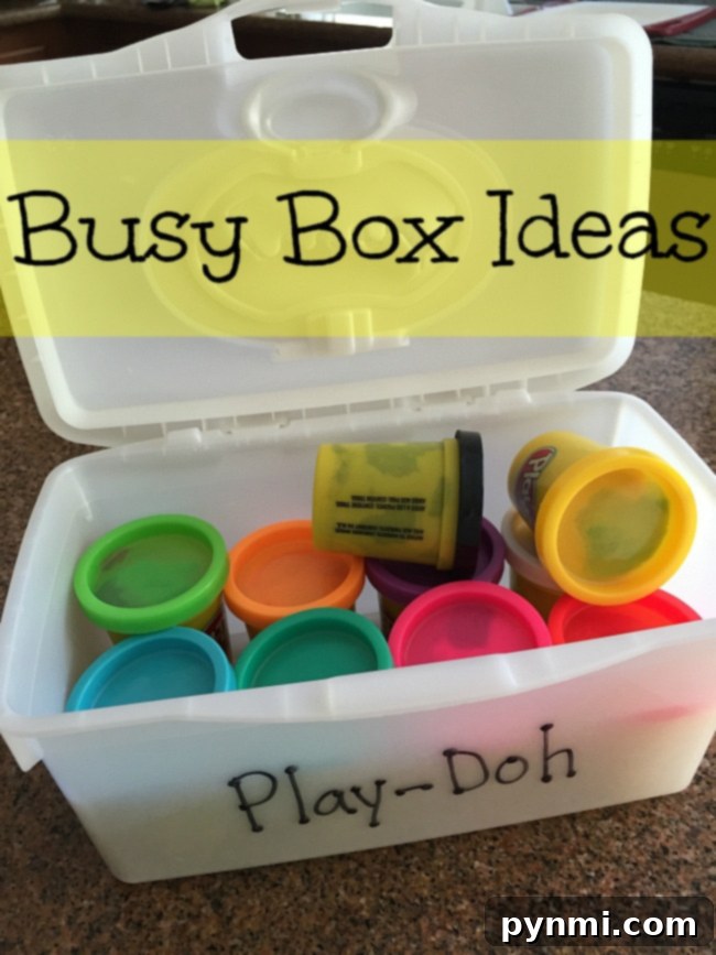 busy box ideas