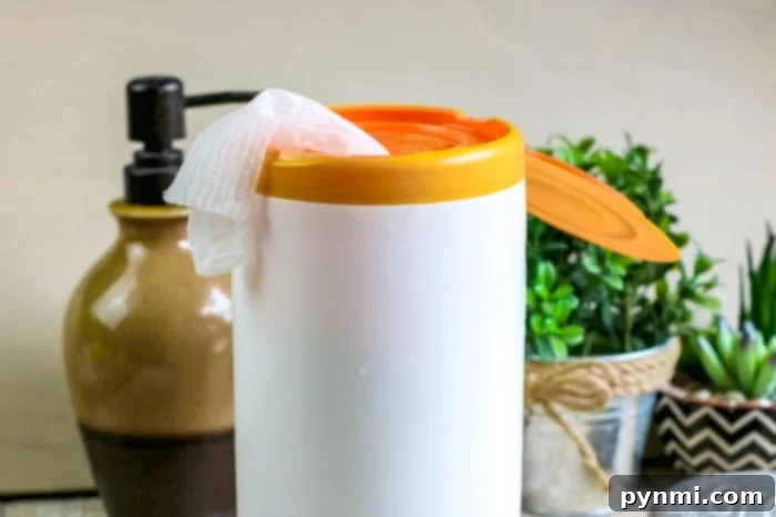 do it yourself hand wipes packaging
