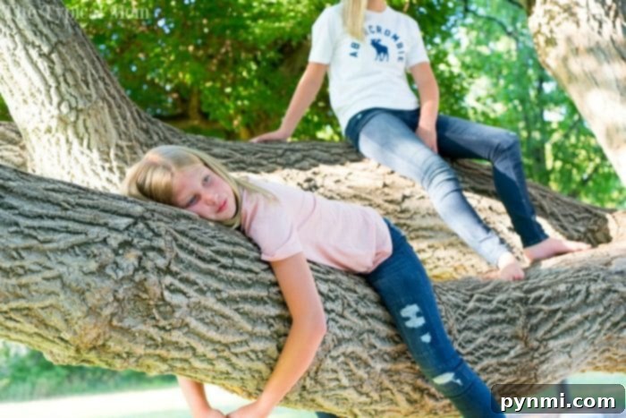 Durable Abercrombie Kids jeans perfect for outdoor adventures and active play, ensuring long-lasting wear. Active girls playing outdoors in Abercrombie Kids jeans