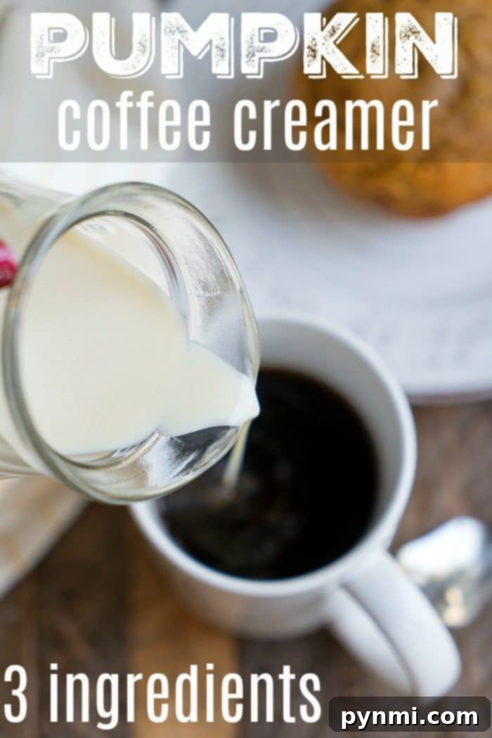 Pumpkin Spice Coffee Creamer