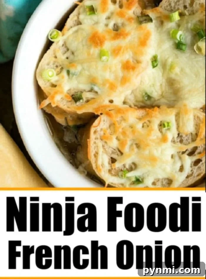 Rich & Cheesy Instant Pot French Onion Soup 4 Ninja Foodi French Onion Soup