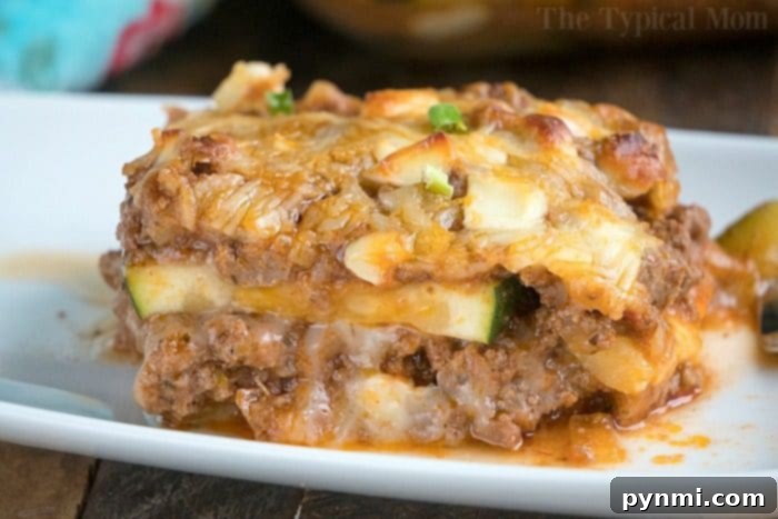 Pasta-Free Lasagna Perfection 6 easy zucchini lasagna