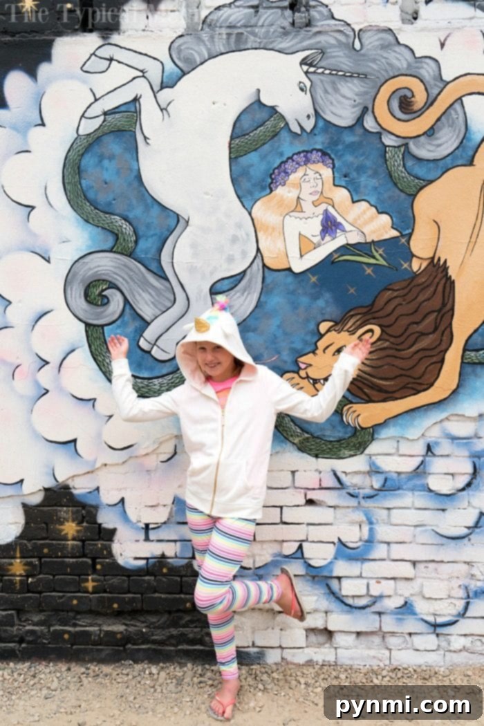 Unicorn kids clothes for imaginative play