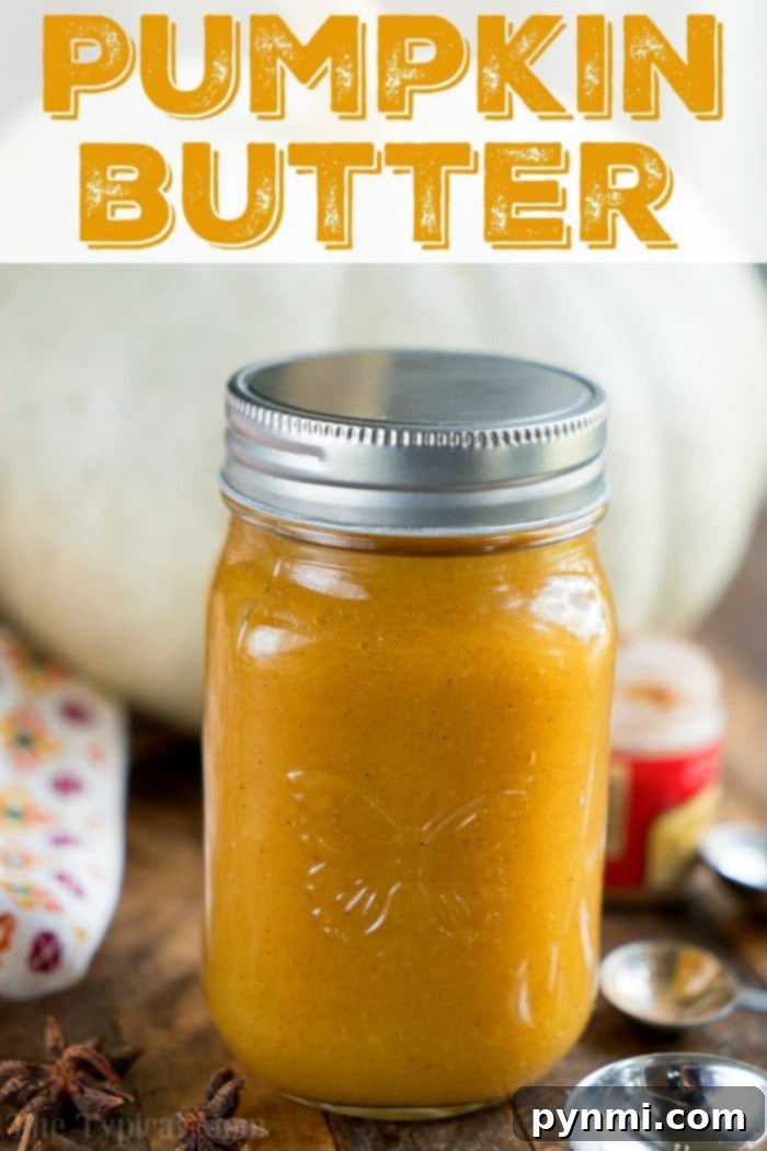 Homemade Pumpkin Butter in jars