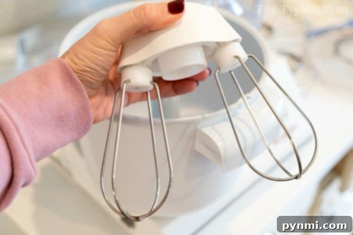 A multi-functional stand mixer with various attachments, an excellent tool for any home baker.