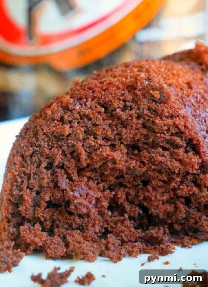 Effortless Root Beer Cake 8 Cake mix root beer cake close up
