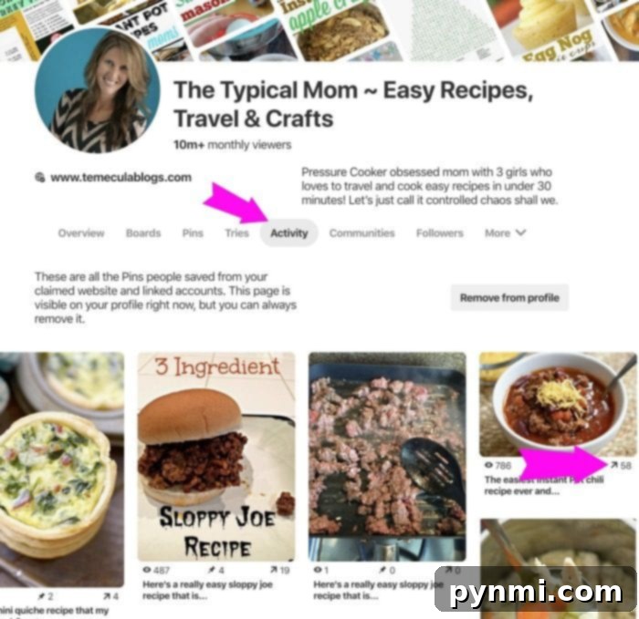 How to Get Traffic on Website: Pinterest Activity Tab Strategy