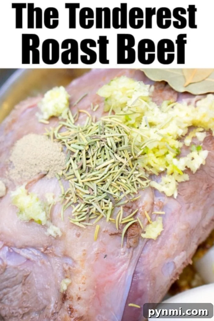 Delicious pressure cooker roast beef ready to be served.