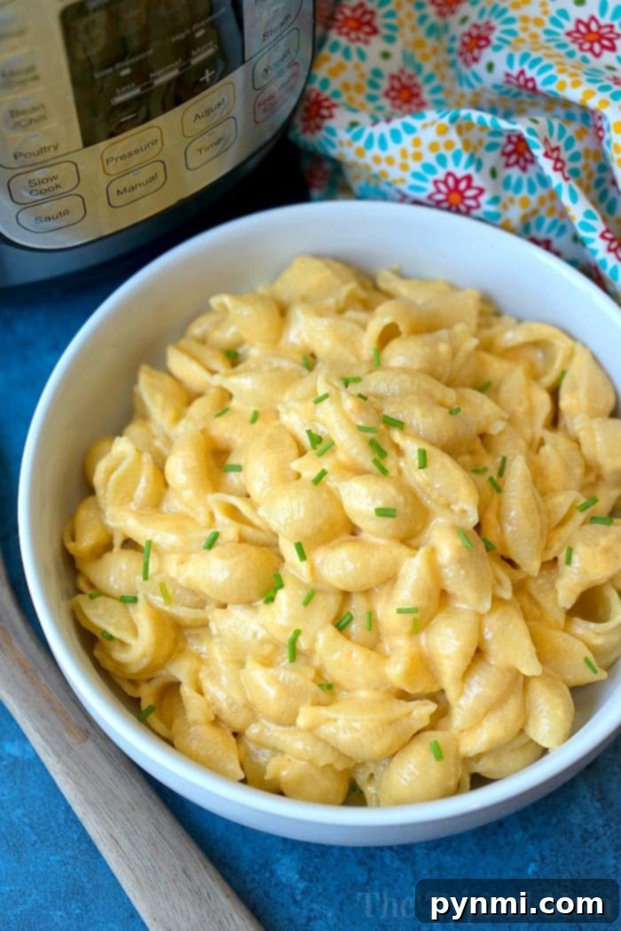 Top 10 Best Instant Pot Recipes for delicious and quick dinners, including macaroni and cheese. Instant Pot macaroni and cheese, a creamy and comforting one-pot meal