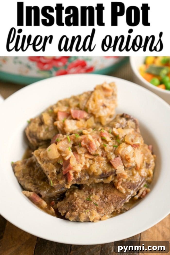 instant pot liver and onions
