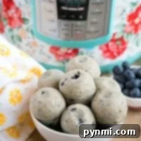 Cloud-Soft Instant Pot Blueberry Muffins 10 Pressure cooker blueberry muffins, fresh and delicious