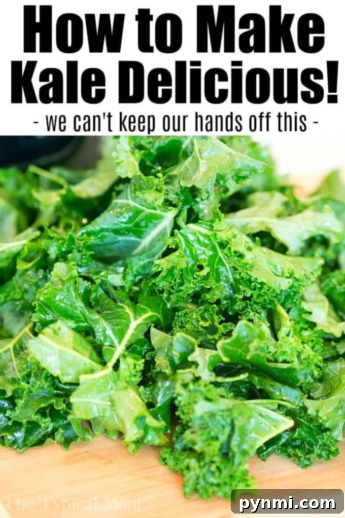 How to Achieve Perfectly Crispy Kale Chips A close-up of perfectly air-fried kale chips, showcasing their golden crispness.