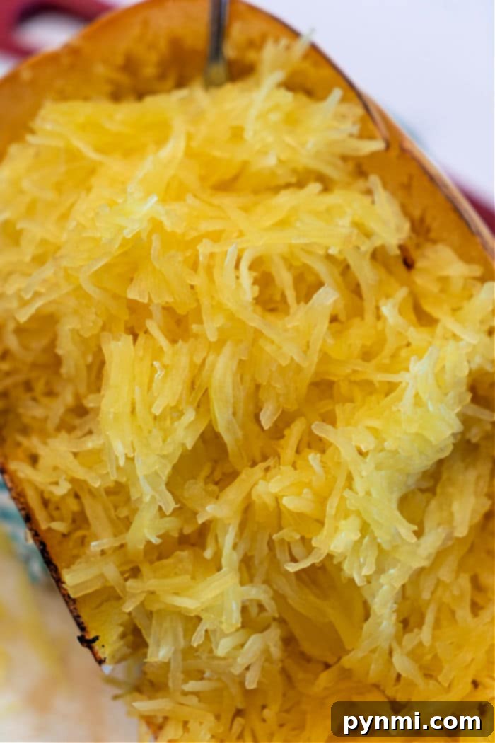 One-Pot Wonder Chicken Lo Mein 4 Spaghetti Squash Lo Mein served in a bowl, a healthy low-carb alternative.