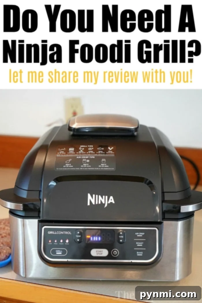 Ninja Foodi Pro Grill for indoor grilling