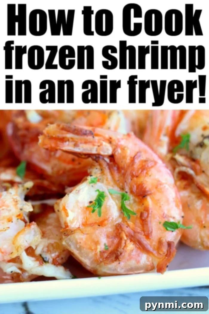can you cook frozen shrimp in air fryer